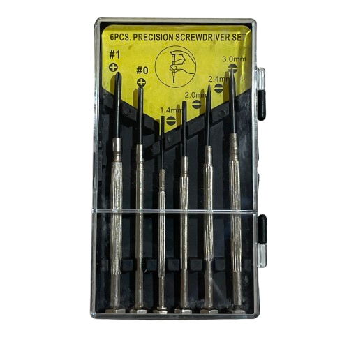 6 Piece Precision Screwdriver Set