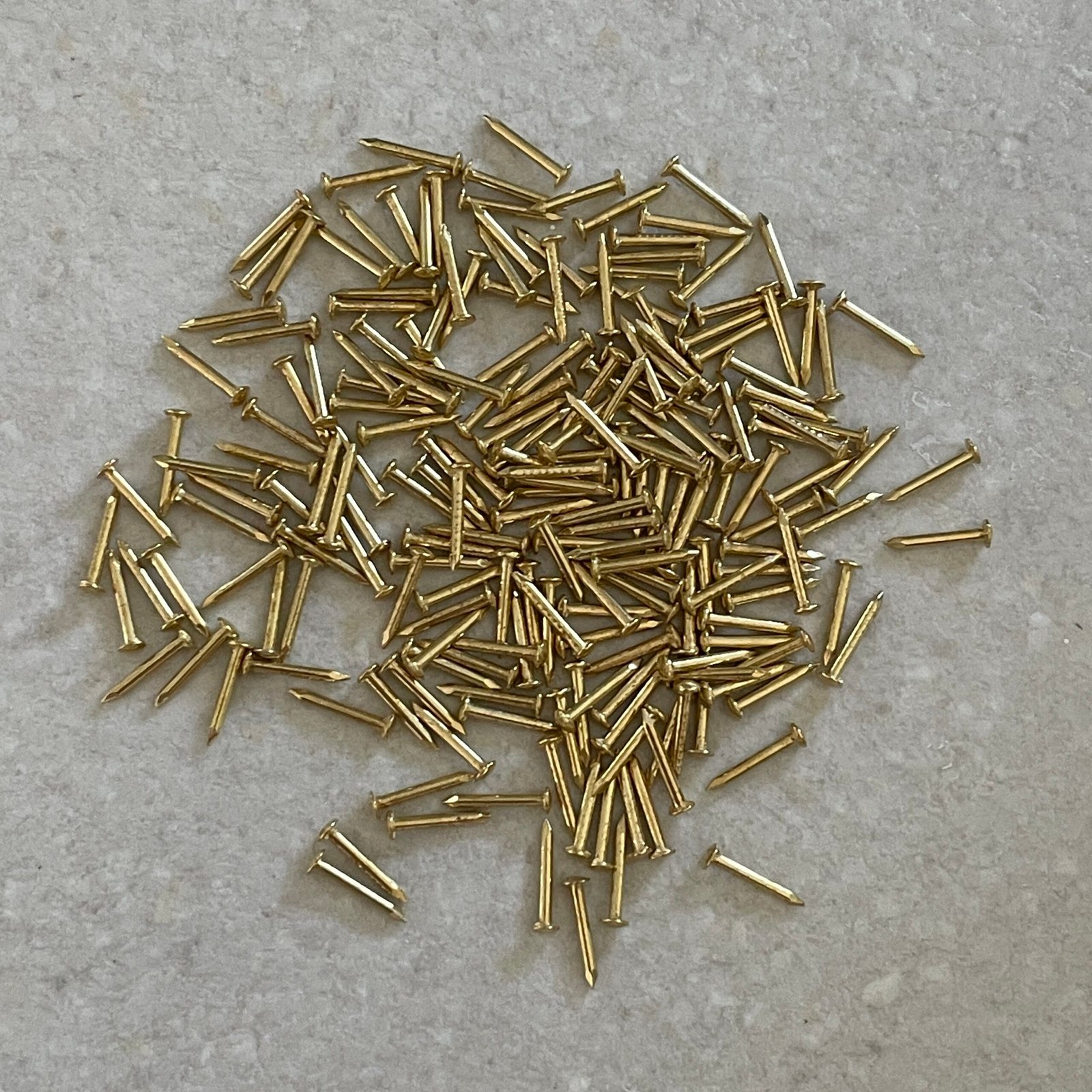 Brass Nails 10mm x 1.1mm – Pack of 100 - Image 2