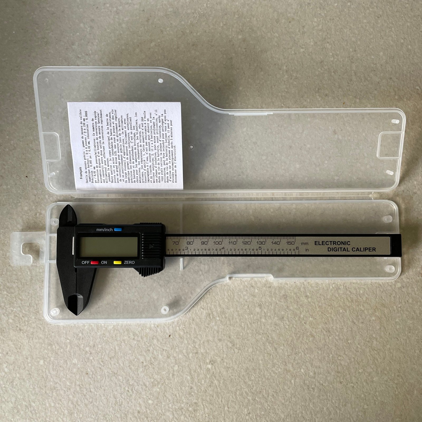 Electronic Large LCD Digital Vernier Caliper – 150 mm - Image 2