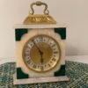 Elsinor 8 Day Onyx Mantel Clock